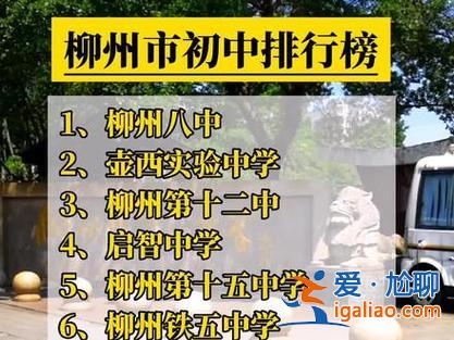 柳州升学考试学校排名？柳州市初中排名前十名的学校？