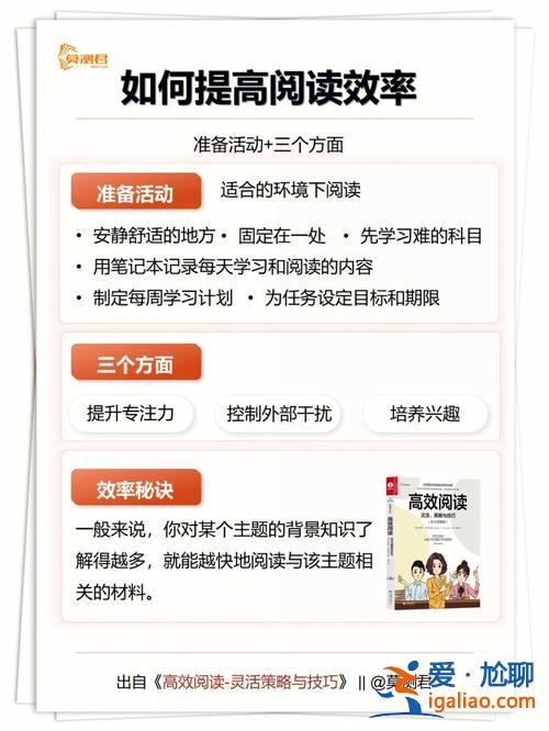 提升学习效率的书，有什么能提高阅读能力的书可推荐？