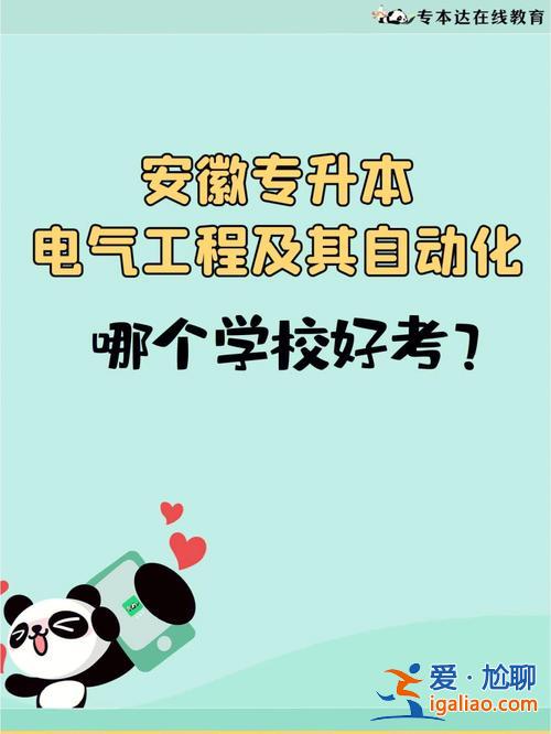 合肥专升本机构 合肥工业大学可以专升本吗电气自动化可以专升本吗？