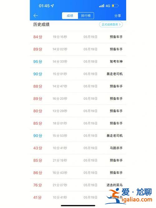 领科升学成绩 满分科目一考完成绩反馈单多久发？