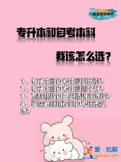 专升本和就业(对于大专的学生来说，专升本和正常毕业就业，要怎样抉择)？