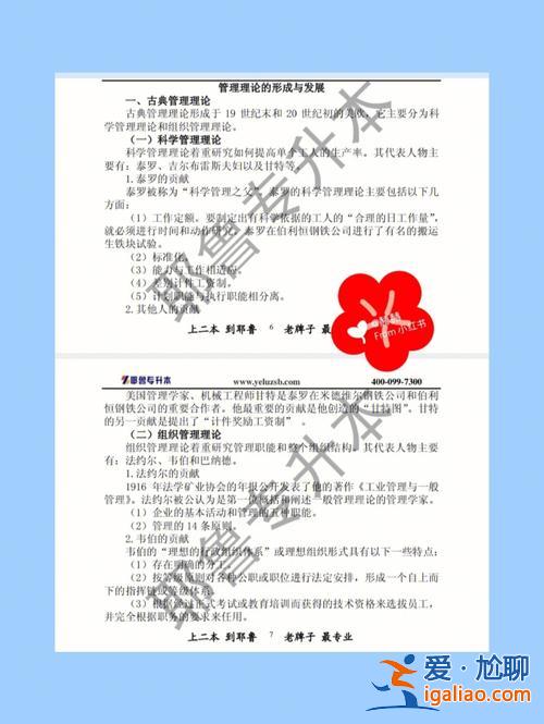 专升本管理学知识点，管理类专转本考什么？
