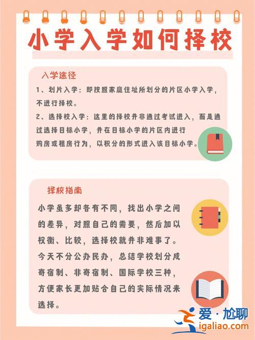 中小学升学择校指南，孩子上小学择校重要吗为什么？