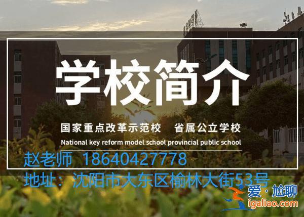 沈阳哪个中职是以升学为主(沈阳中专学校)？