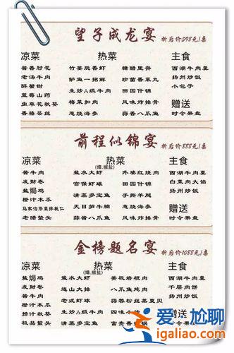升学宴吃排骨的寓意什么(升学宴菜名和寓意)？