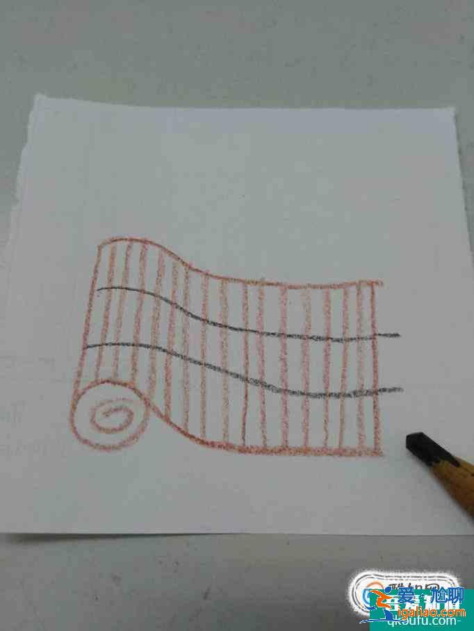 竹简简笔画怎么画？