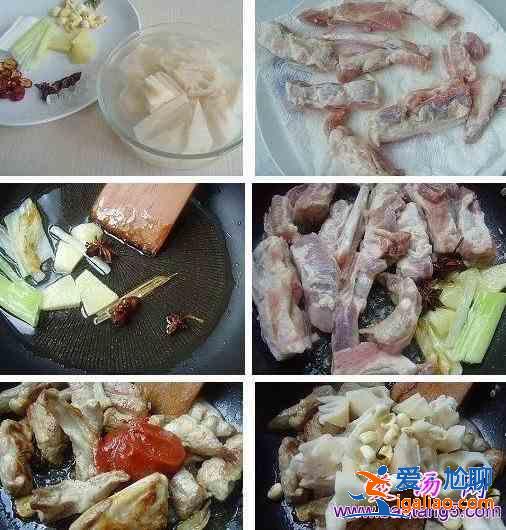 双莲炖排骨的做法？