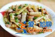 竹笋炒肉？