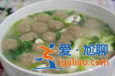 肉丸汤怎么做？