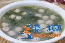 肉丸汤怎么做？