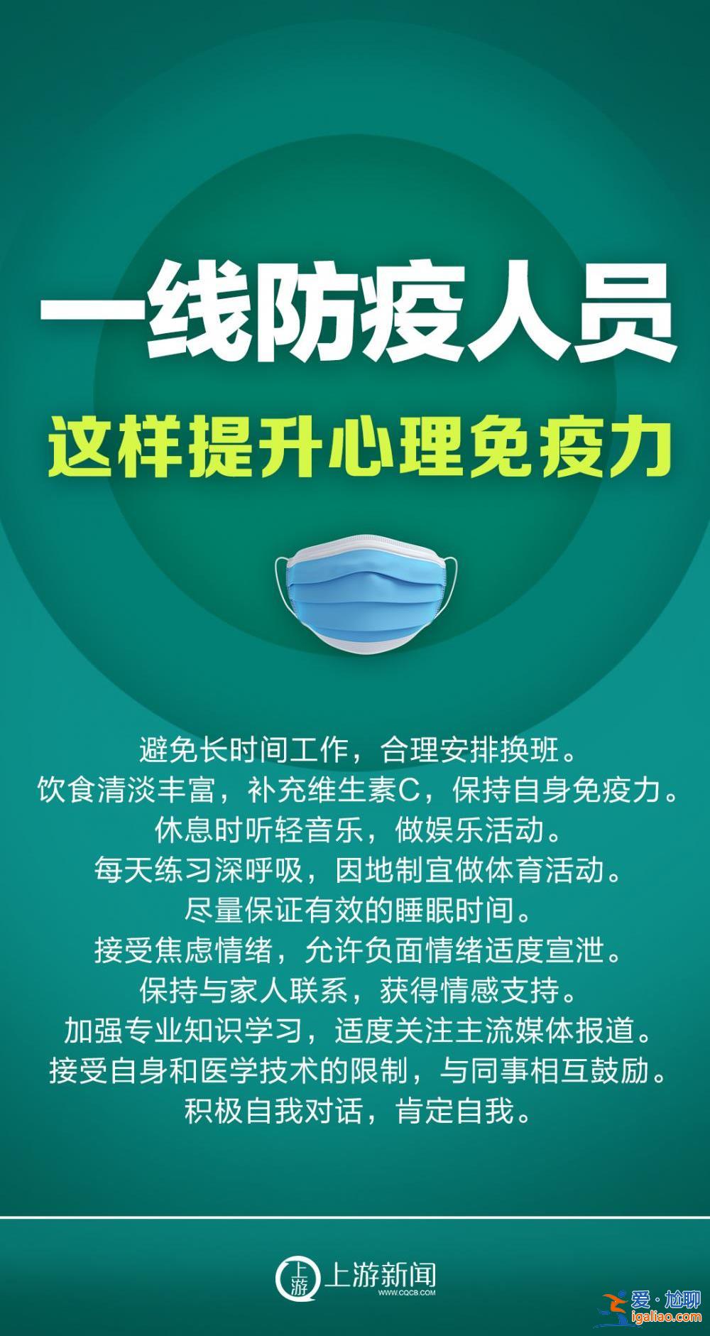 海报 | 心灵战“疫”如何打？上游支“心”招？