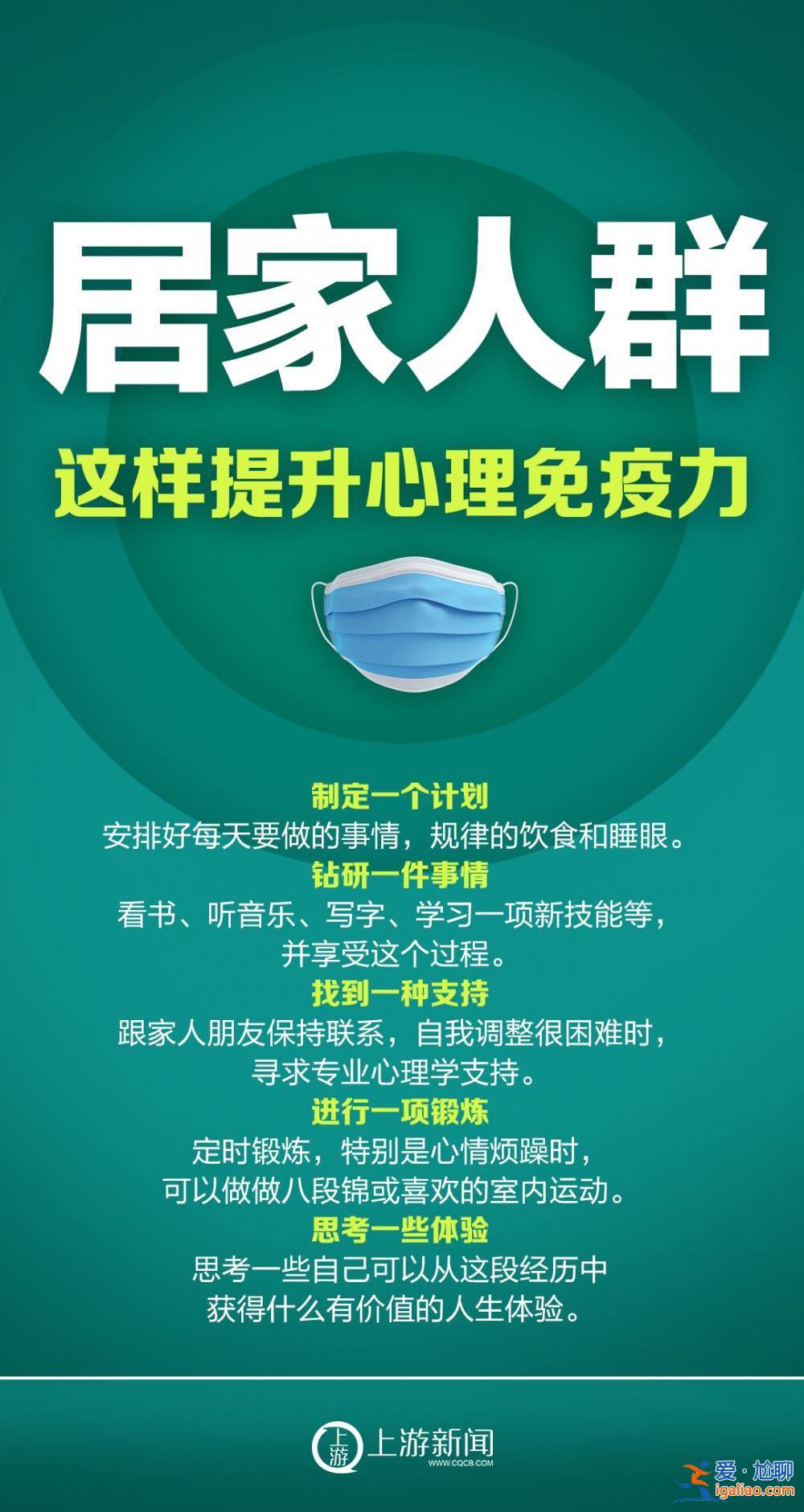 海报 | 心灵战“疫”如何打？上游支“心”招？
