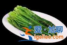 蒜蓉油麦菜的做法？