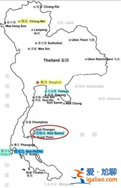 苏梅岛在泰国哪里，苏梅岛怎么去？