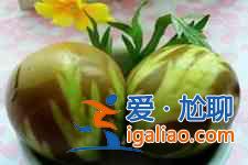 艾叶煮鸡蛋的做法？
