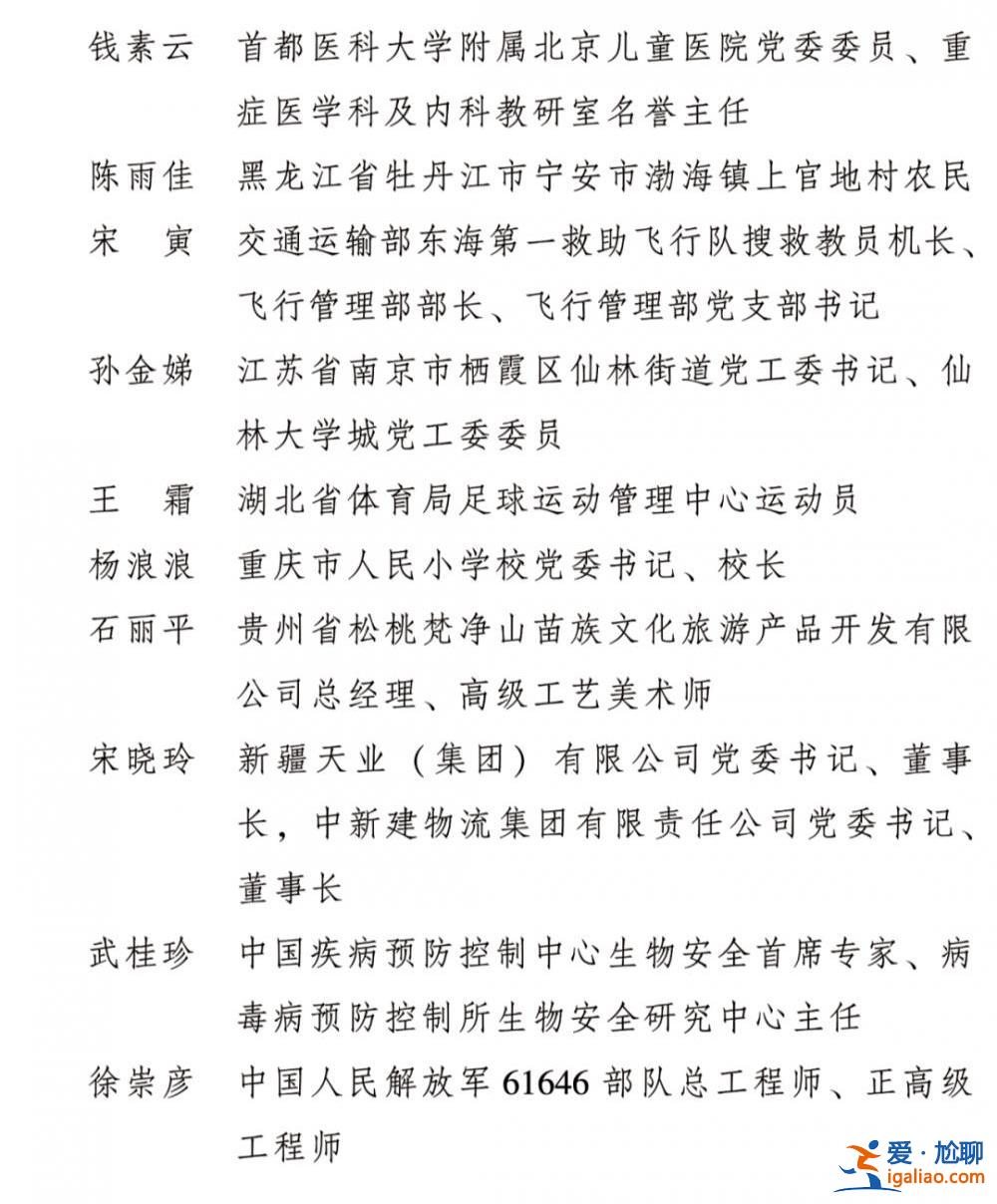 2022年度全国三八红旗手标兵、全国三八红旗手、全国三八红旗集体全名单公布？