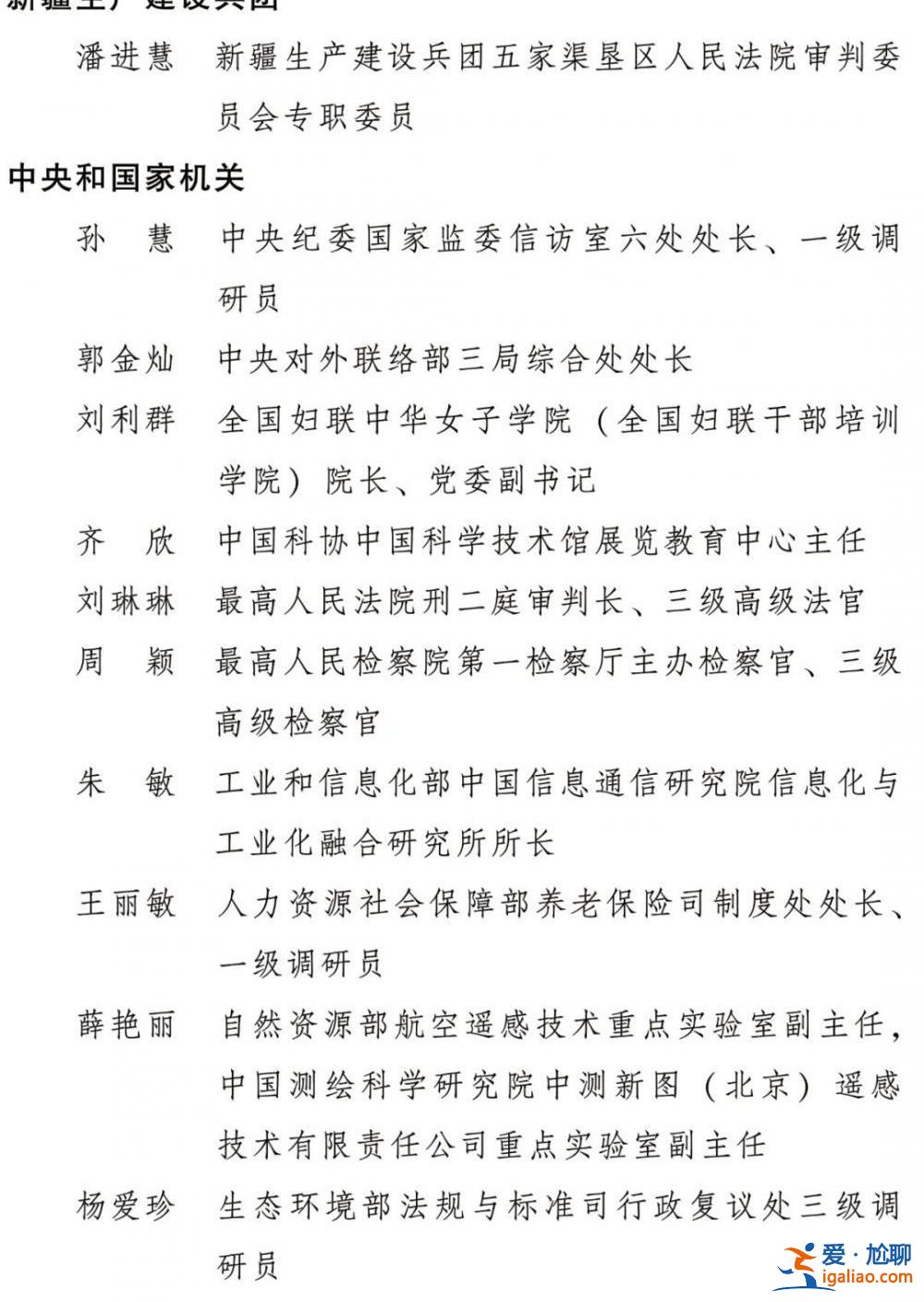 2022年度全国三八红旗手标兵、全国三八红旗手、全国三八红旗集体全名单公布？