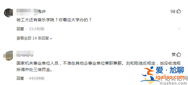 刘和刚的现任工作单位在哪?成哈工大教授，网友评论亮眼了