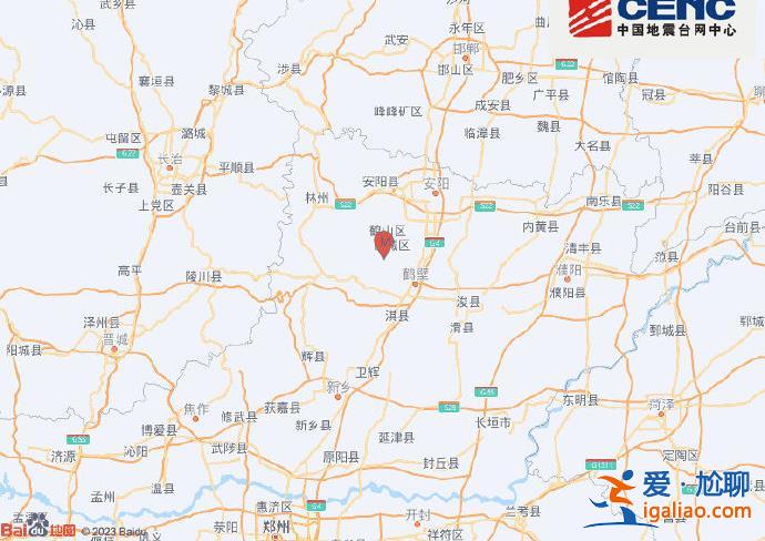 河南鹤壁市淇滨区发生3.4级地震 震源深度10千米？
