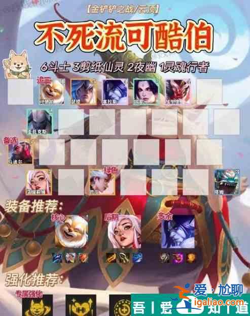 金铲铲之战不死流可酷伯怎么玩 不死流可酷伯阵容推荐攻略？