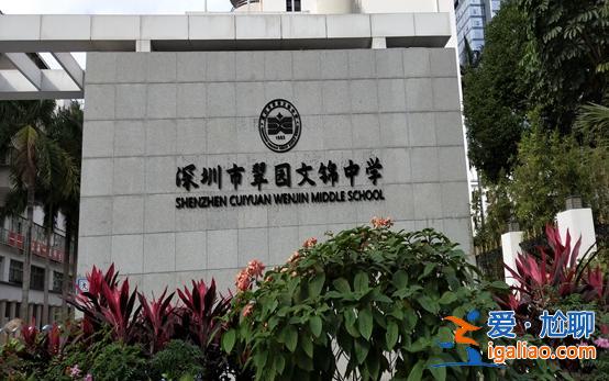 翠园中学升学率 翠园文锦中学怎么样？