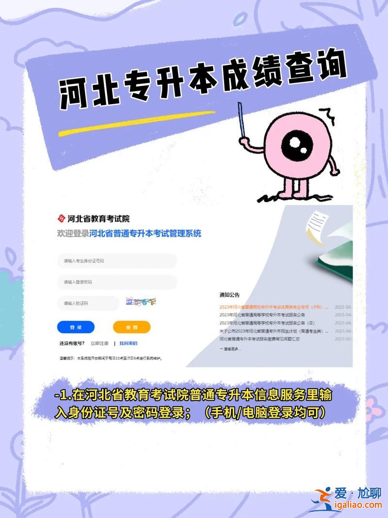 专升本考试查询(专升本成绩如何查询)？