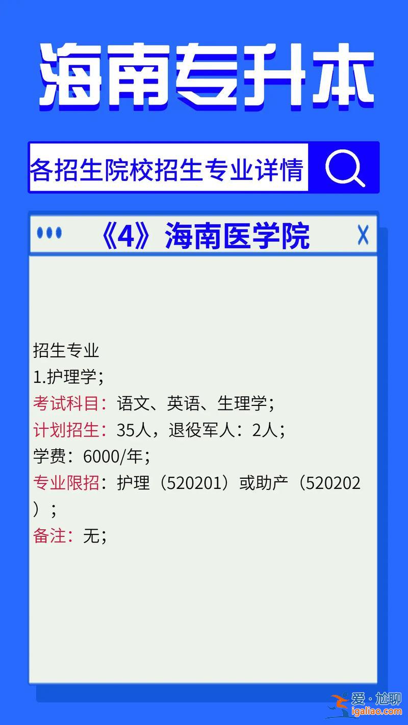 海南医学院可以专升本吗(海南医学院专升本要求2024)？