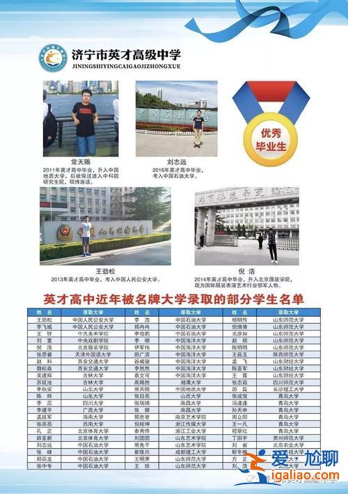 2020年英才高考升学率？济宁英才高中升学率？