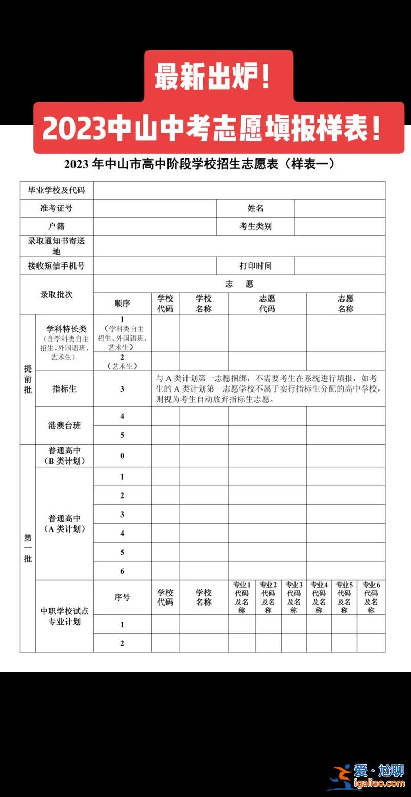 山东威海中考升学规划表 威海2023中考志愿填报技巧？